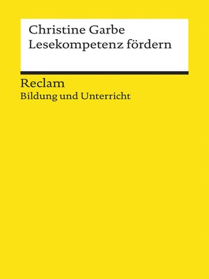 cover image of Lesekompetenz fördern